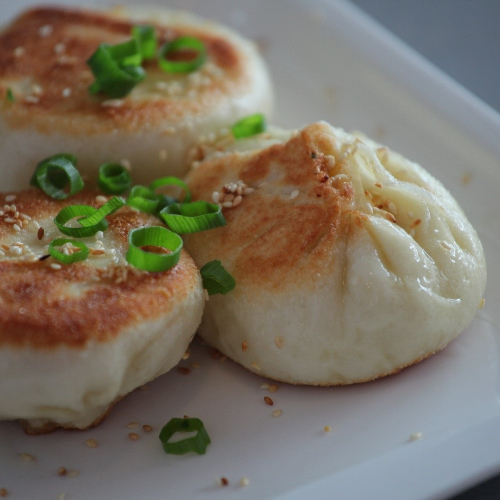 Pan-fried Pork Bun猪肉煎包