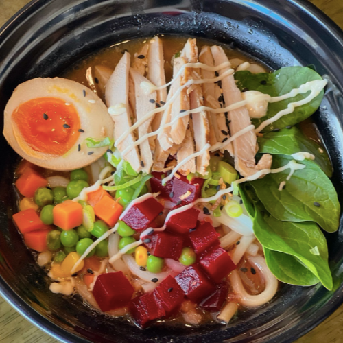 Signature Miso Ramen葱油味增拉面