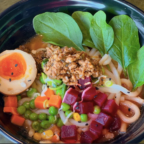 Spicy Dandan Miso Ramen担担味增拉面