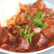 Braised Beef on Rice                        