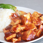 Hot &amp; Spicy Tofu on Rice