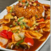 Spicy Chicken Fillet on Rice                  