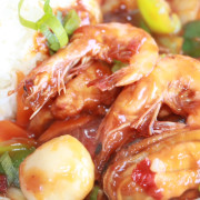 Spicy Seafood on Rice