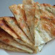 Spring Onion Pancake with Salt &amp; Pepper