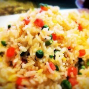 Stir Fried Rice with Veges and Egg 